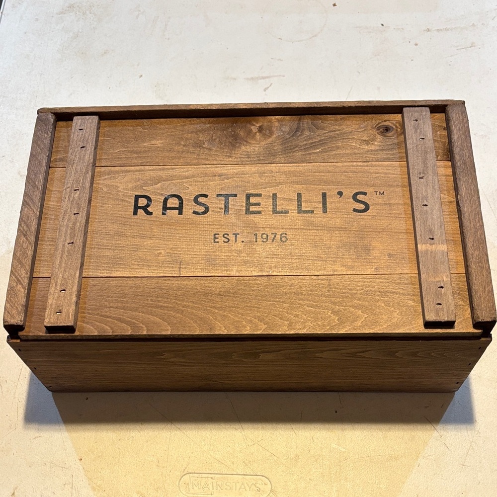 Rastelli's Wooden Storage Box